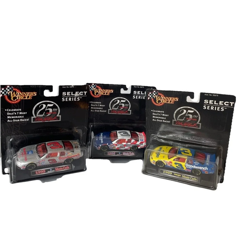 Dale Earnhardt‎ Winner's Circle 25th Anniversary 1/43 Diecast Lot 1995 1996 1999